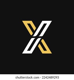 The logo is pictogram the letter I and X. Unique and elegant.