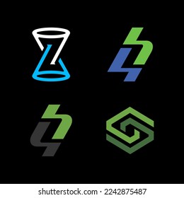 The logo is pictogram the letter Z and hourglass. Unique and elegant.