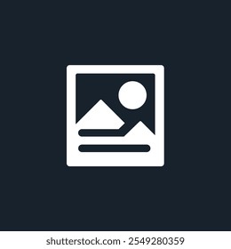 A logo of a picture icon