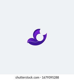 logo Pigeon with a unique shape