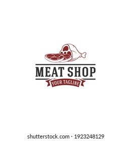 Logo For A Place That Processes And Sells Fresh Meat With The Best Quality Meat