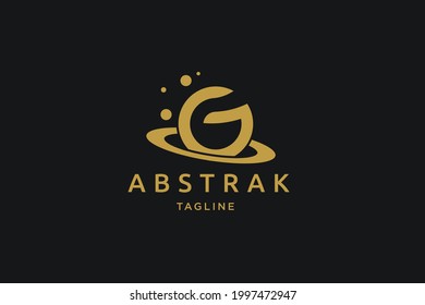 logo planet star dark galaxy