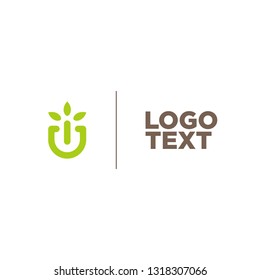 logo plants, can be used for logos, icons or symbols, etc.