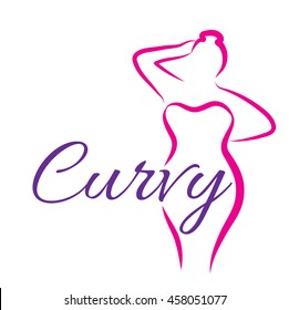 4,204 Curvy Woman Silhouette Images, Stock Photos & Vectors | Shutterstock