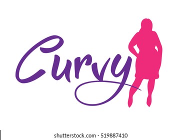 Curvy Woman Silhouette Images, Stock Photos & Vectors | Shutterstock