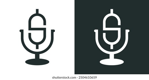 LOGO PODCAST AND EARNINGS ABSTRACT VECTOR insights into earnings reports, including analyst and social reactions, price reactions, predictive pricing, and earnings report summaries