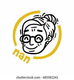 Logo portrait nan