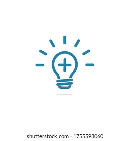 Logo-positives Leuchtsymbol-Design