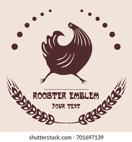 Logo of the poultry farm.