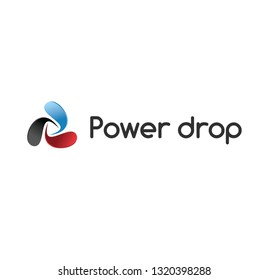 Logo power drop
