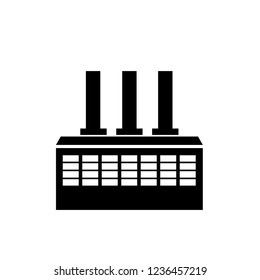 logo power plant icon vector isolated