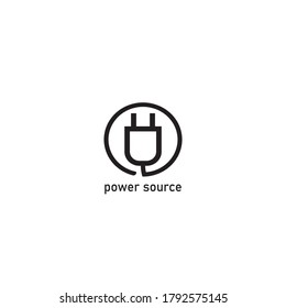 logo for the power source and can be used as an icon