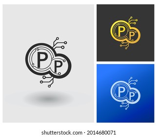 Logo PP Digital Board Machine Company Logo