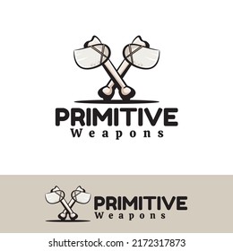 Logo-primitive Weapons-Kunstgrafik