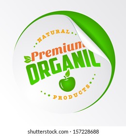 logo product natural healthy bio ingredients curve eco green stamp label of healthy organic natural fresh ranch nourishment logo product natural healthy bio ingredients cultivator classical timber ele