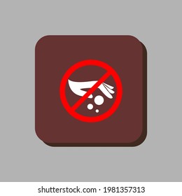 logo is prohibited from littering