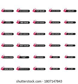 Logo Promotion Brand Font Product, promotions background, product label, brand, certificate. eps 8