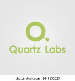 Logo  Quartz Labs Template Design