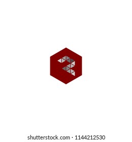 logo r geometric