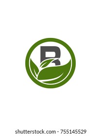 Logo R Initial For Health