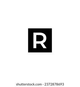 Logo R initial R vektor identity corporate design brand ambassador