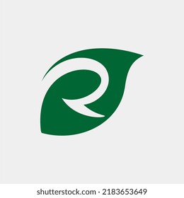 logo R leaf company name