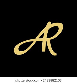 letras A y R del logotipo