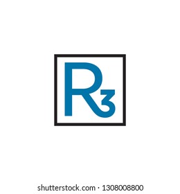 logo r3 initial logo