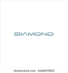 El logo dice Diamante con un degradado azul y un fondo blanco.