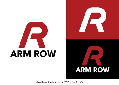Logo ready elegant simple creative brand identity company corporate cafe fashion food initial letter word A R mark sign modern