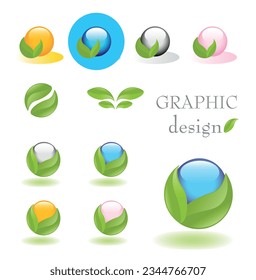 logo real estate cafe nature company logos. Elements for design. vector illustration