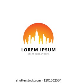 logo real estate design. vector illustration