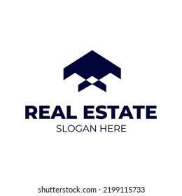 Logo real estate, logo home, logo building, logo company, Minimalist and simple, editable color, easy to use for your company of business. Let's grow up your business