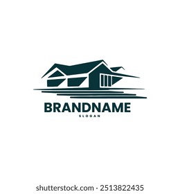 A logo for real estate houses with a logo for real estate solutions
