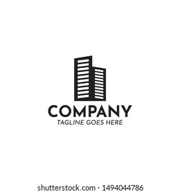 logo real estate modern, construction logo