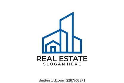 Logo Real Estate Vector Design template