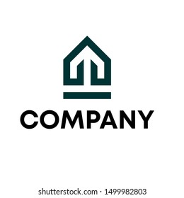 logo real estate vector home sign template landmarks