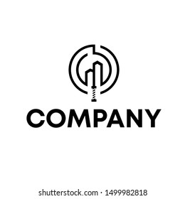 logo real estate vector home sign template landmarks