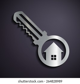 Logo Real Estate. Vector Image.