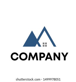 LOGO REAL ESTATE VECTOR SIGN HOTEL BUILDING TEMPLATE