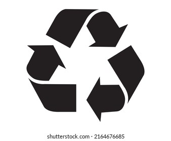 Logo recycling, ecology,  planet earth