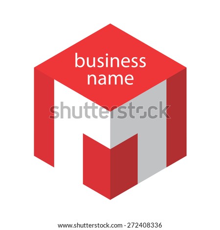 logo red cube