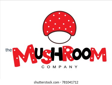 logo red mushroom