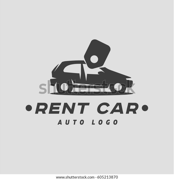 Logo rental car quality sign design
vector modern flat style illustration
art