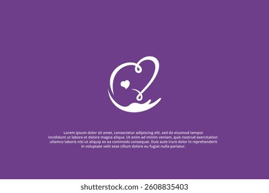 logo representing love, care, and support within community