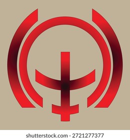 Un logotipo que representa el poder, el equilibrio y el cambio continuo