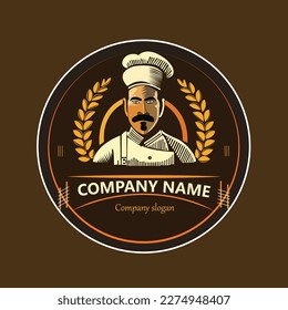 A logo for a restaurant company