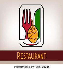 Logo Restaurant Concept Crafts