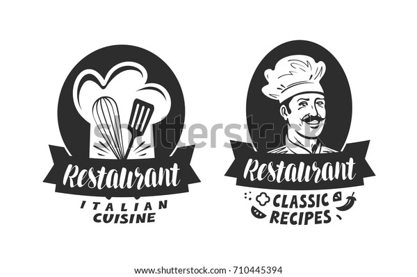 Logo Restaurant Eatery Diner Bistro Label Stock Vector Royalty