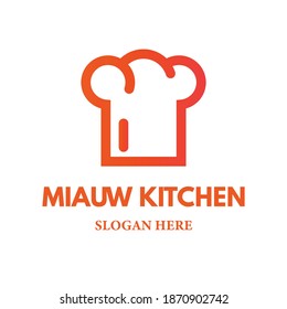 Logo of a restaurant. Food and Drink. Modern restaurant. Vector logo design